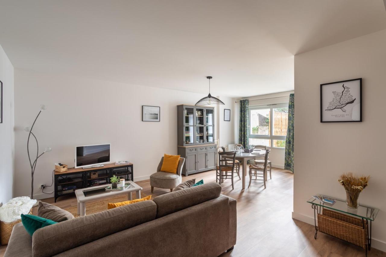 Le Jardin D'Ulysse - 2 Chambres Avec Parking Nantes Exterior foto
